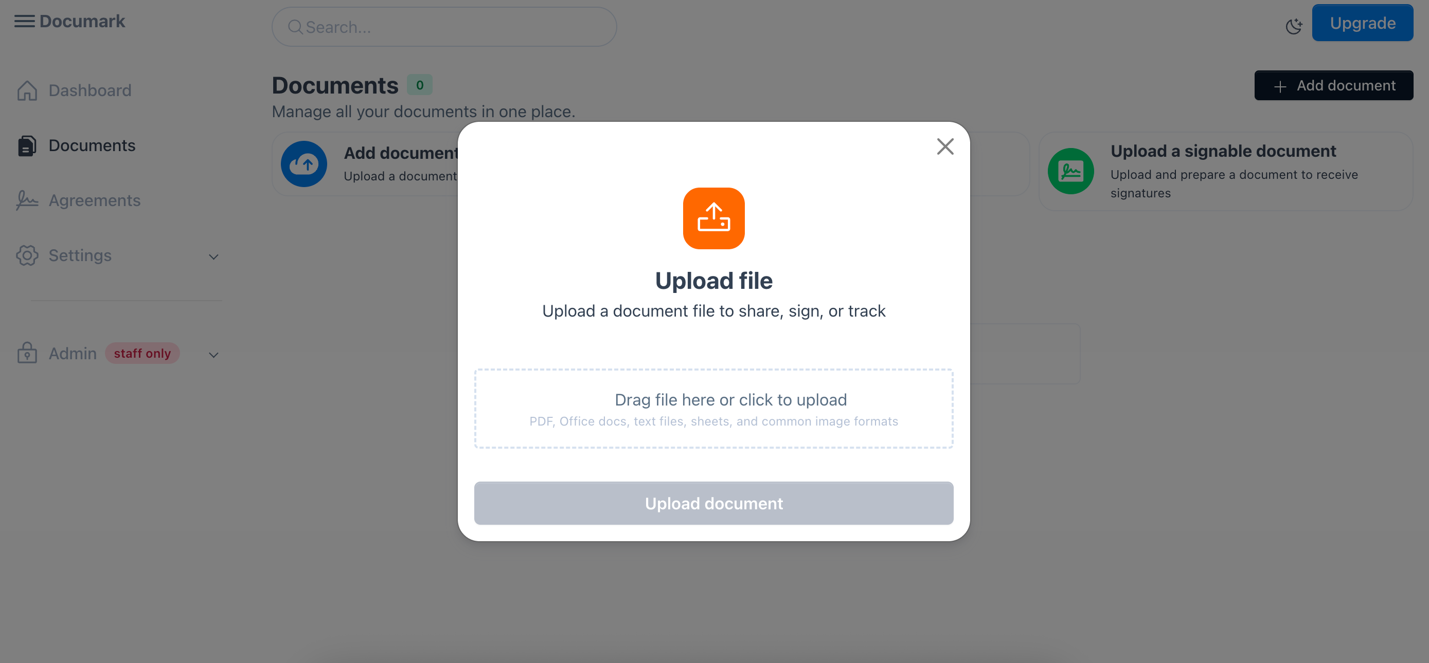 Documark | A Modern DocSend Alternative for Sharing, Signing, and ...